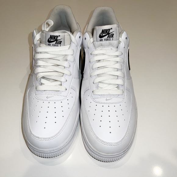 2018 Nike AF1 low 07’ 3 “black white” size 11.5 - Picture 5 of 14